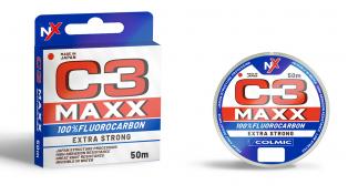  COLMIC FLUOROCARBON C3 MAXX 50 MT 0.316MM 
