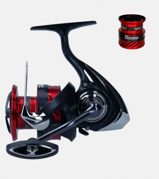 DAIWA 23 NINJA LT + SPARE SPOOL  2500SP 23NJLT2500SP