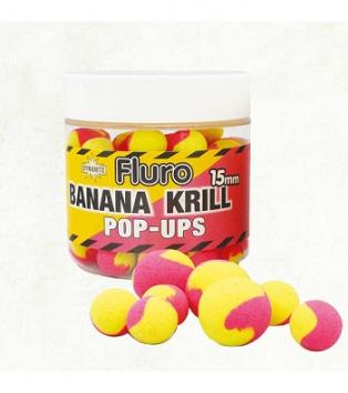 DYNAMITE BAITS FLUORO TWO TONE POP-UPS BANANA KRILL