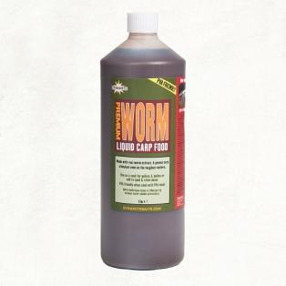 DYNAMITE BAITS PREMIUM CARP FOOD LIQUID WORM 1LT 