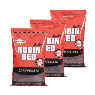 DYNAMITE SWIM STIM CARP PELLET ROBIN RED 900GR