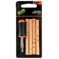Fox EDGES Bait Drill & Cork Sticks - Drill & 6mm Cork Sticks