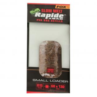 Fox EDGES Rapide Load PVA Bag Refills Slow Melt  60mm x 130mm Bag - 25 Bags