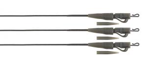 Fox Edges Naturals 50lb Leadcore Lead Clip Leaders 3pcs