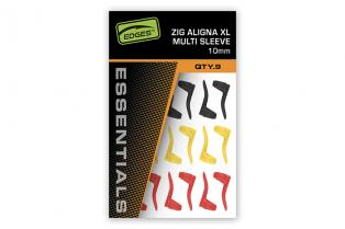 Fox Edges Zig Aligna XL kit Multi Sleeve kit (3 yellow 3 red and 3 black)