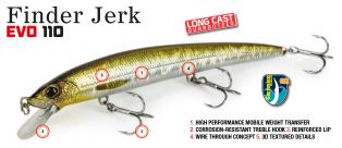 Molix Finder Jerk EVO 110 SUSPENDING