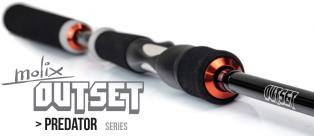 Molix Outset Predator MOR-P-762ML 7'6'' (229 cm) Lure: 5-25 g  (3/16-7/8 oz)