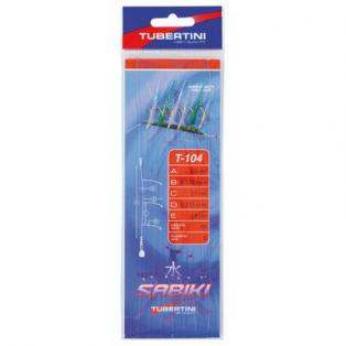 Tubertini Sabiki T-104 Diam.0,285mm Mis.Amo 8 N.Ami 6