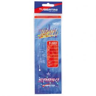 Tubertini Sabiki T-105 Diam.0,370mm Mis.Amo 11 N.Ami 8 