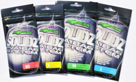 Korda Solidz PVA bags Korda Solidz PVA Bag System Extra Small 45mm x 100mm (25pz)KPVA1