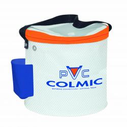 Colmic Secchiello Portavivo PVC Cefalo CON RETE ORANGE SERIES 33*h.23 BOXEVA306