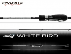 Favorite White Bird 732L-T (Tubolar Tip)   7'3'' (2.21 m) Potenza: 3-12 gr FABB17320000L