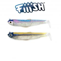  Fiiish Black Minnow N2 90 DOUBLE Combo Shore 5g Col.RAINBOW - OR BLUE