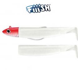  Fiiish Black Minnow N3 120 Combo OFF Shore 25g Col. BLANC + BLANC BODY-RED JIG HEAD