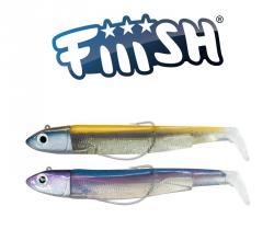  Fiiish Black Minnow N3 120 DOUBLE Combo OFF SHORE 25g Col. OR/BLUE - RAINBOW + RATTLE 