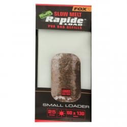 Fox EDGES Rapide Load PVA Bag Refills Slow Melt  60mm x 130mm Bag - 25 Bags