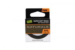Fox Naturals Soft Braid hooklength 20m 25lb 