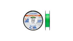 colmic trecciato CMX8 LIME FROG 0.128mm 120mt 