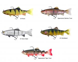 FOX RAGE Realistic Replicant Trout Jointed 18CM 110GR - gallery 2